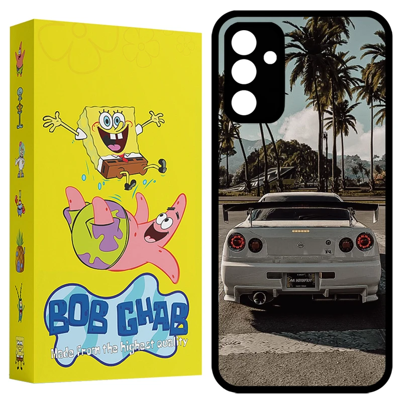 کاور باب قاب طرح ماشین مدل BCPA25 مناسب برای گوشی موبایل سامسونگ Galaxy A25