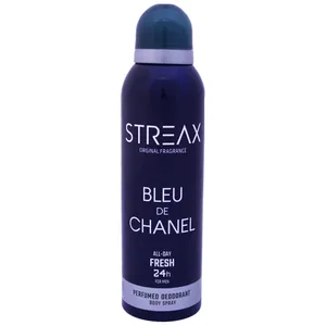 اسپری خوشبو کننده بدن مردانه استریکس مدل bleu de chanel کد BCH08 حجم 200 میلی لیتر