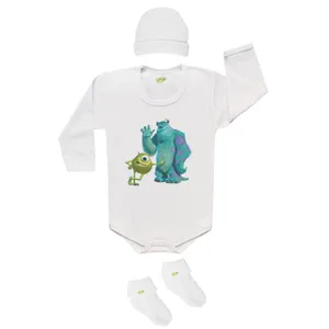 ست 3 تکه لباس نوزاد کارانس مدل SB-030