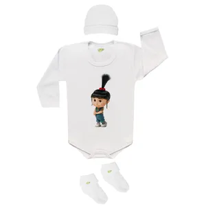 ست 3 تکه لباس نوزاد کارانس مدل SB-041