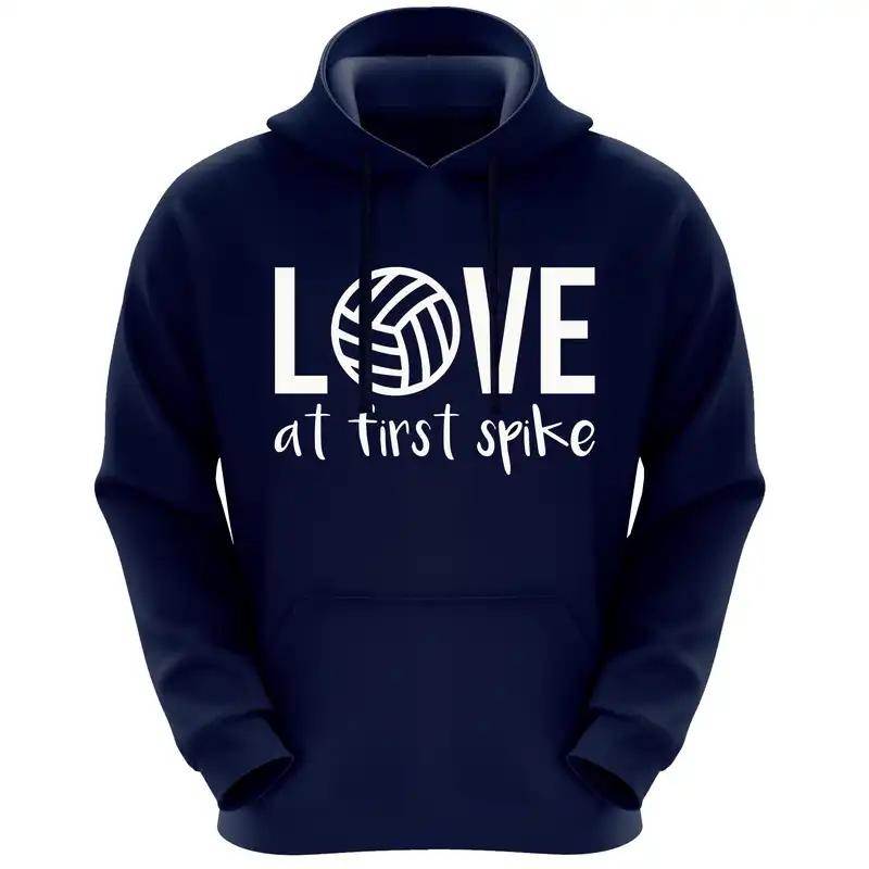 هودی زنانه طرح love  کد F235 رنگ سرمه ای