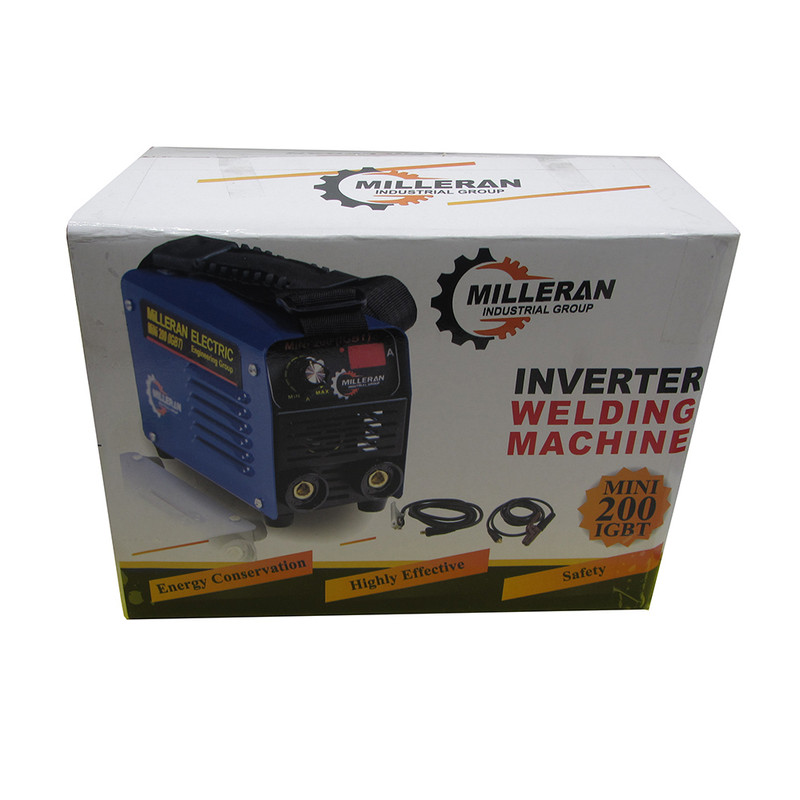 اینورتر جوشکاری 200 آمپر میلران مدل MINI200IGBT
