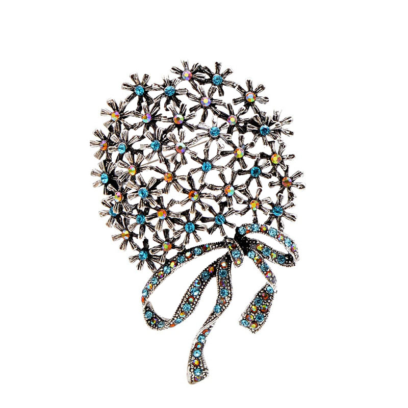 گل سینه زنانه شهر جواهر کد SJ-BR062