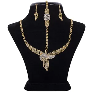 نیم ست طلا 18 عیار زنانه کد N130