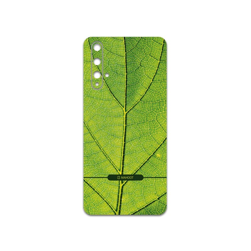 برچسب پوششی ماهوت مدل Leaf-Texture مناسب برای گوشی موبایل هوآوی NOVA 5T