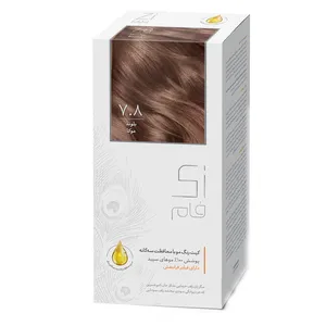  Zi Fam 7.8  Muka Blonde Hair Color Kit 50 ml 