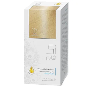  Zi Fam 110 Sandy Platinum Blonde Hair Color Kit 50 ml 