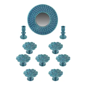 مجموعه ظروف هفت سین 10 پارچه کد h50