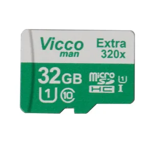 کارت حافظه microSDHC ویکومن مدل Extra 320x کلاس 10 استاندارد UHS-I U1 سرعت 48MBs ظرفیت 32 گیگابایت 