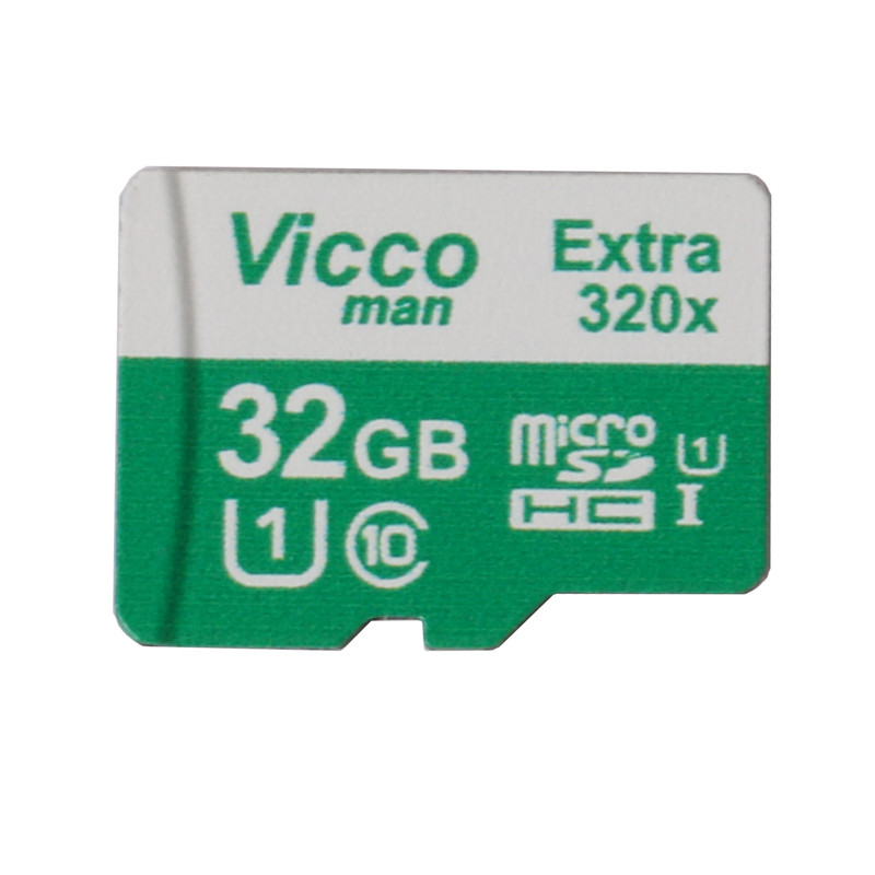 کارت حافظه microSDHC ویکومن مدل Extra 320x کلاس 10 استاندارد UHS-I U1 سرعت 48MBs ظرفیت 32 گیگابایت