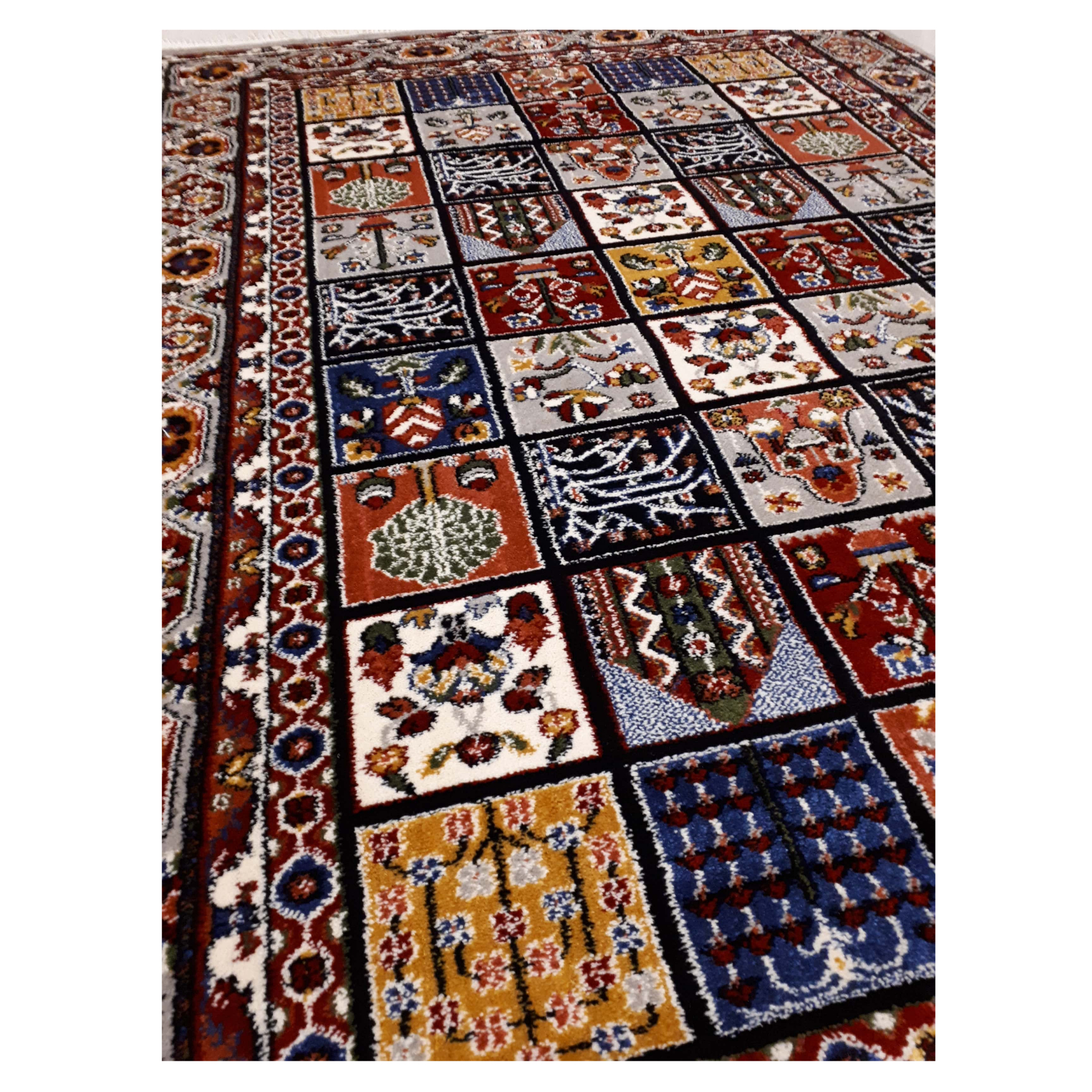 گبه ماشینی طرح خشتی کد 755