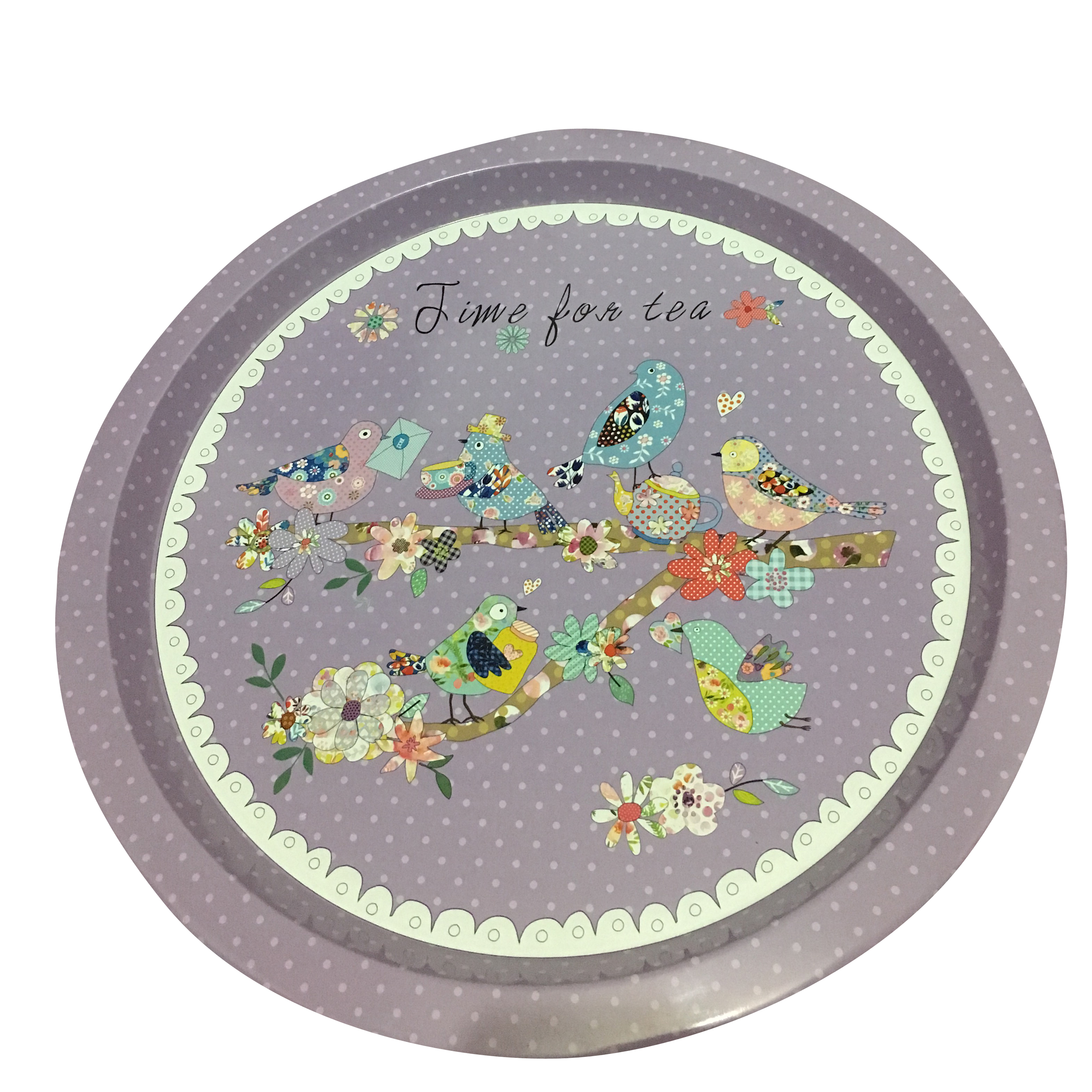سینی طرح کبوتر کد 01