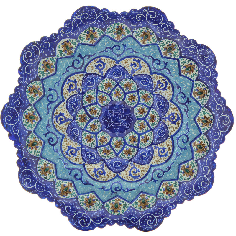  بشقاب میناکاری کد MR 16 - 25