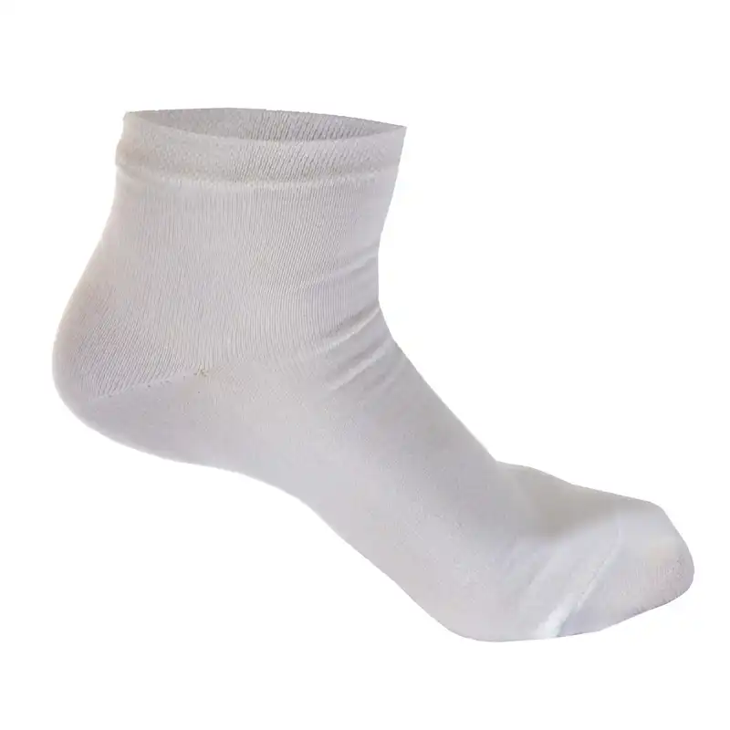 جوراب پانیکو مدل d6 رنگ سفید بسته 4 عددی
