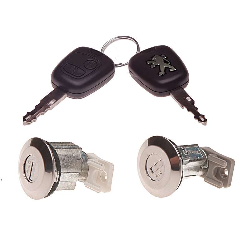 قفل و سوییچ ان ال سی مدل PGSD2 مناسب برای پژو پارس مجموعه 4 عددی