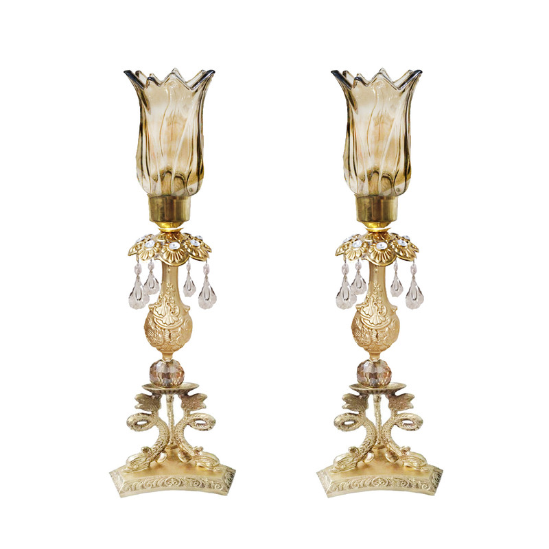 شمعدانی  کد Pat-229 بسته دوعددی