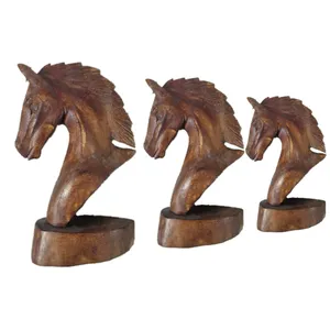 مجسمه طرح اسب کد 001 مجموعه 3 عددی