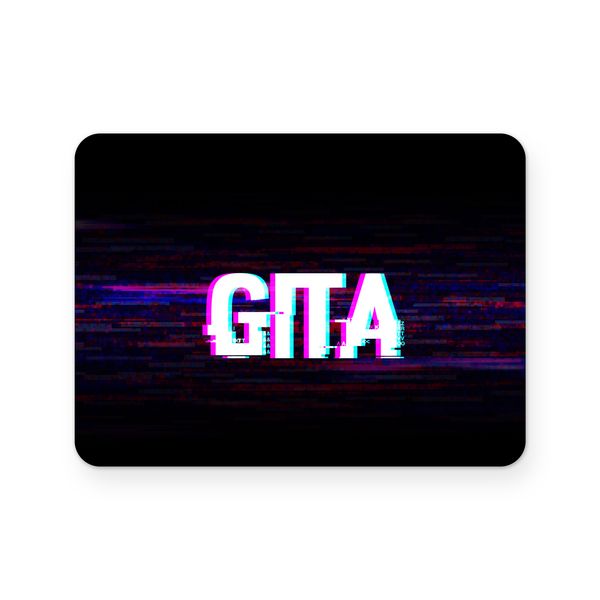 برچسب تاچ پد دسته پلی استیشن 4 ونسونی طرح GITA