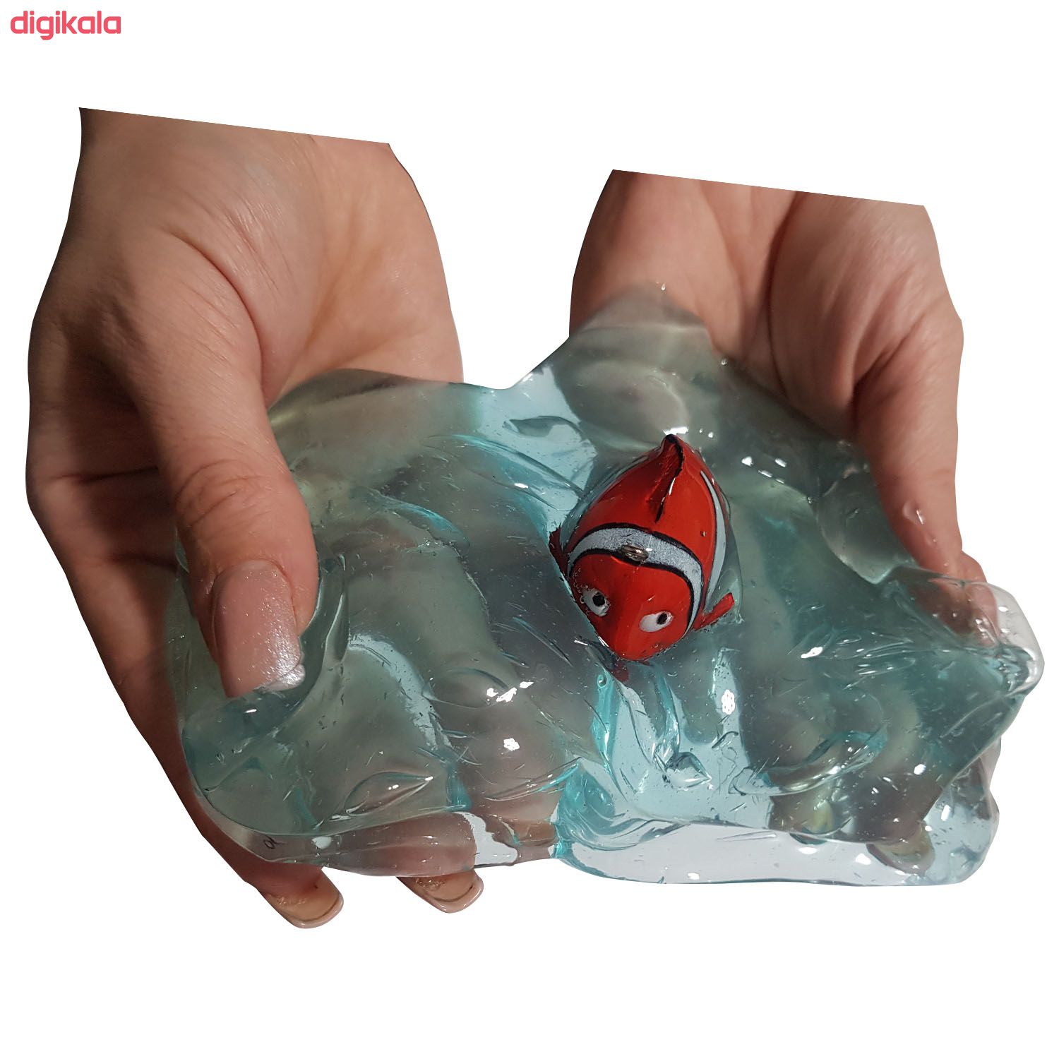 ژل بازی اسلایم شباهنگ مدل ماهی