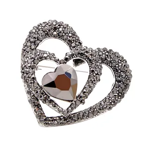 گل سینه زنانه شهر جواهر کد SJ-BR080