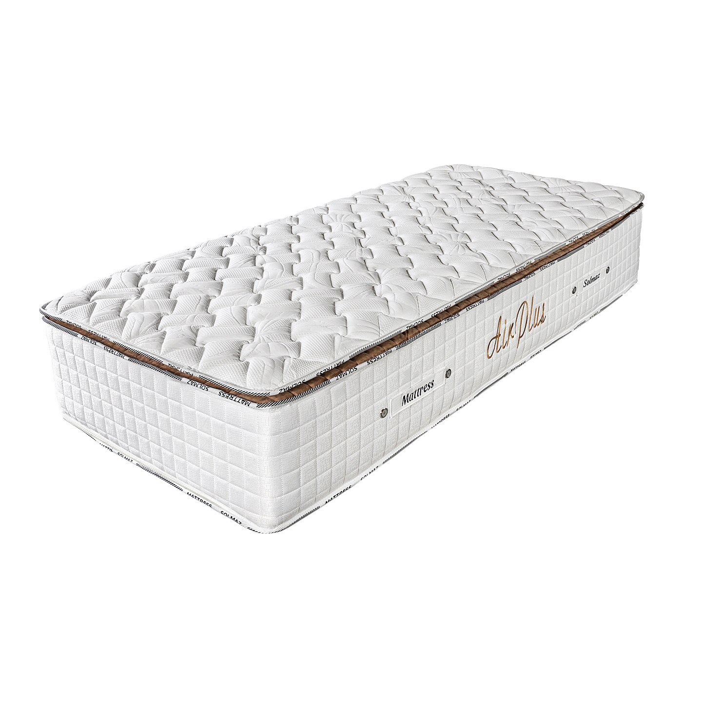 تشک سولماز مدل AIRPLUS TPP12 یکنفره سایز 90x200 سانتی متر