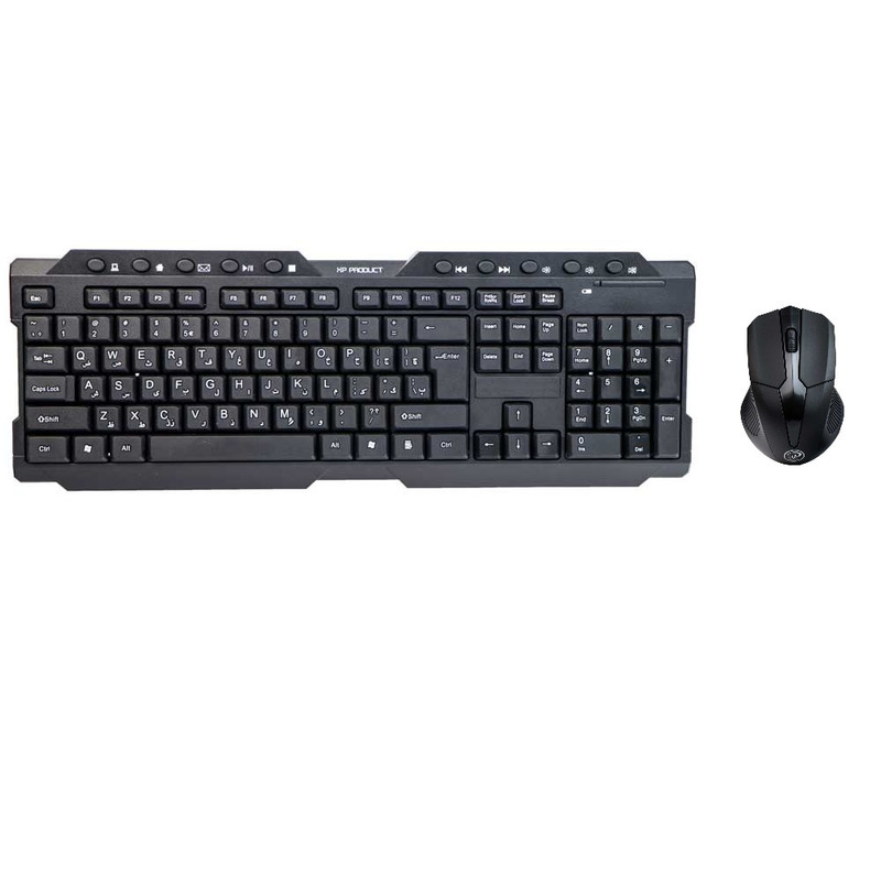 کیبورد و ماوس بی سیم ایکس پی-پروداکت مدل XP-W4600B