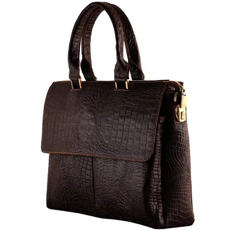 کیف اداری زنانه چرم بارز کد DZ52.KO