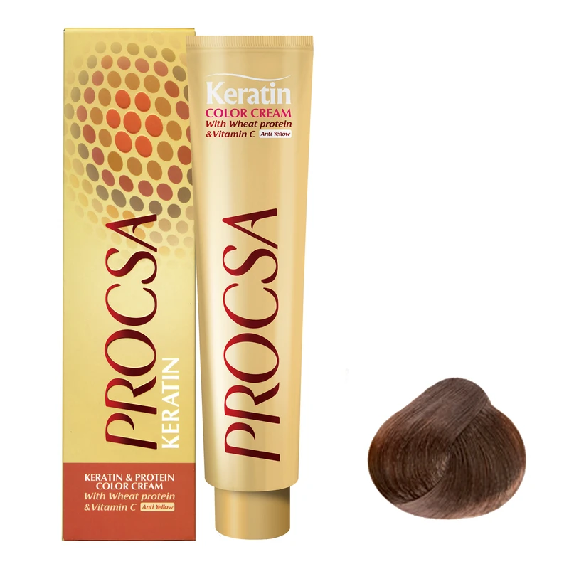 رنگ مو پروکسا سری Beige شماره 6.32 حجم 100 میلی لیتر رنگ بلوند بژ تیره