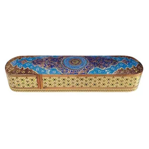 قلمدان خاتم کاری طرح تذهیب کد P102