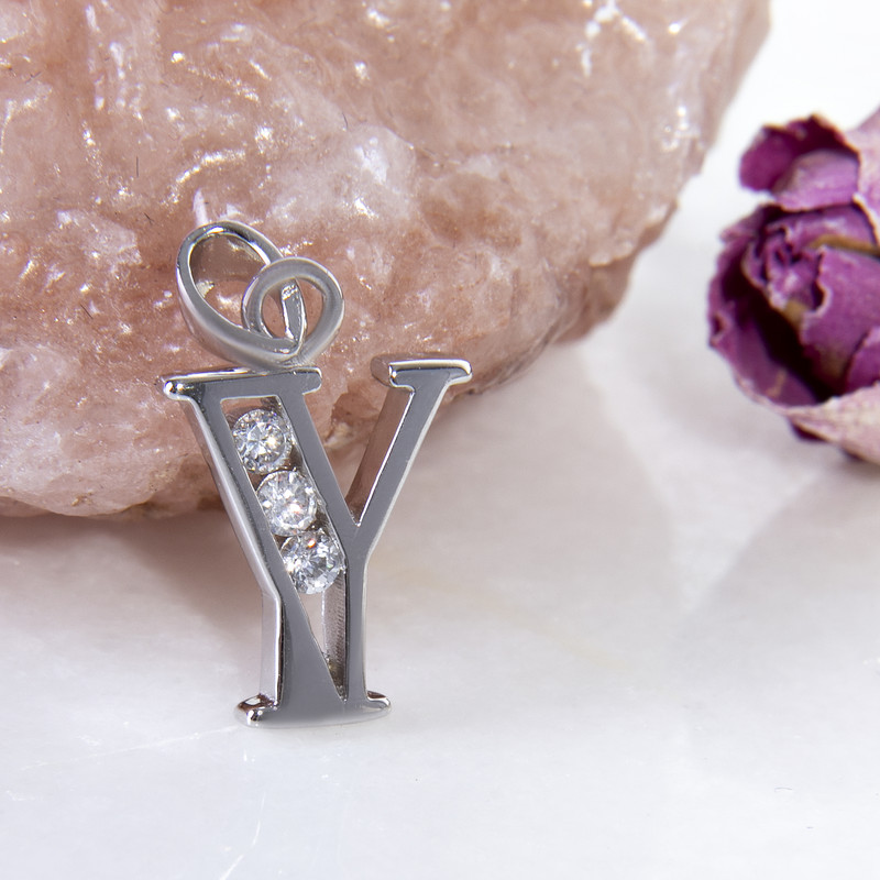 آویز گردنبند نقره زنانه بازرگانی میلادی کد PKR_027