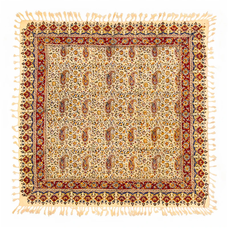 رومیزی قلمكار عطریان طرح بته شاه عباسی کد G378