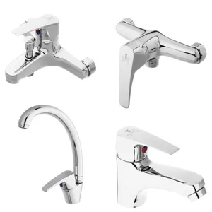 شیرآلات طوفان فلز مدل دنا مجموعه 4 عددی