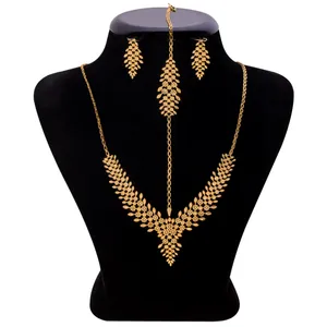 نیم ست طلا 18 عیار زنانه کد N161