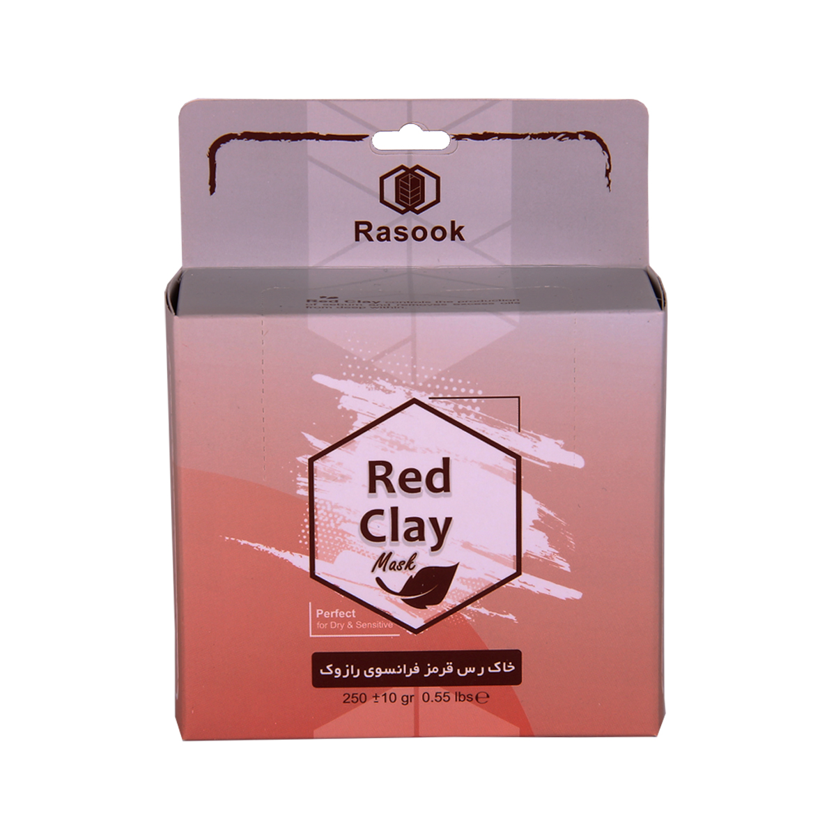 ماسک صورت رازوک مدل red clay وزن 250 گرم 