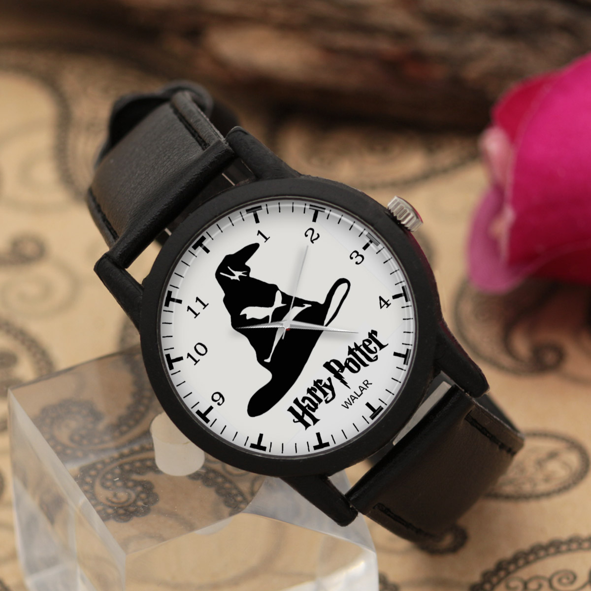 ساعت مچی عقربه ای والار طرح هری پاتر کد LF2057