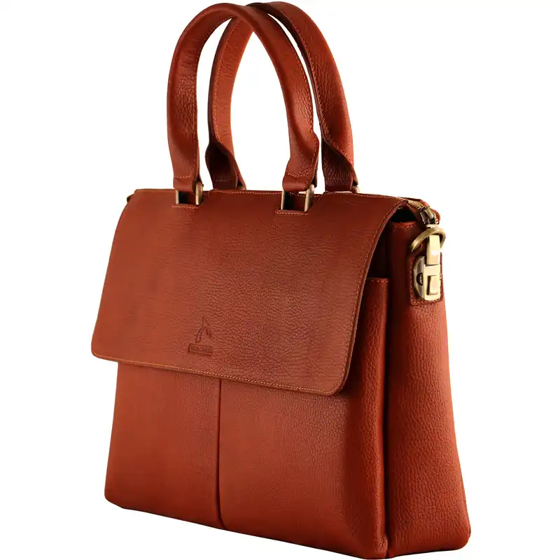 کیف اداری زنانه چرم بارز کد DZ52.1