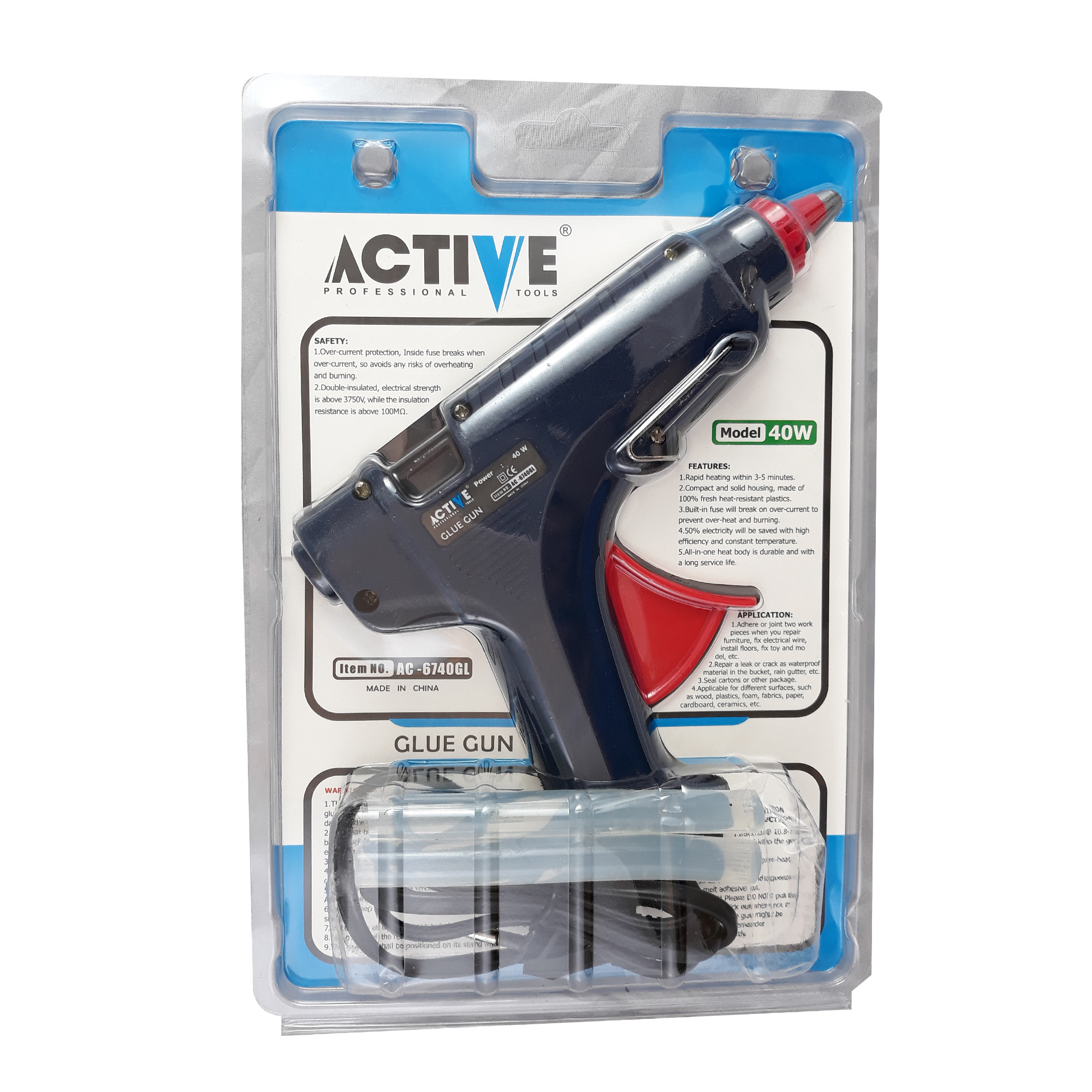 دستگاه چسب اکتیو تولز مدل AC-6740GL دستگاه چسب اکتیو تولز مدل AC-6740GL