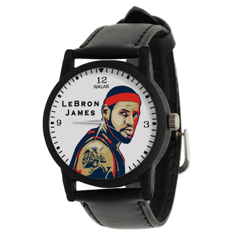 ساعت مچی عقربه ای مردانه والار طرح لبرون جیمز کد LF2106