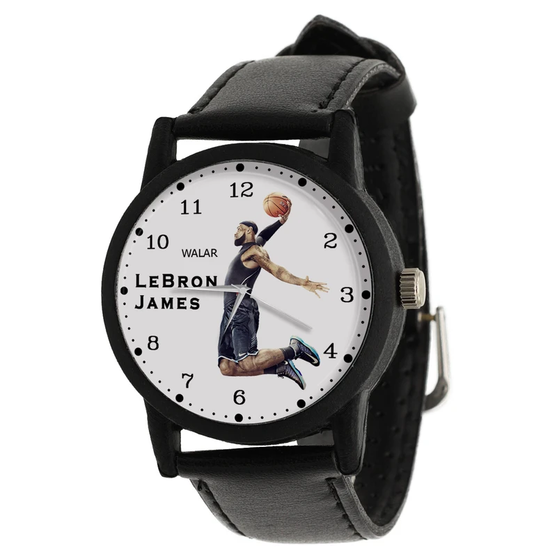 ساعت مچی عقربه ای مردانه والار طرح لبرون جیمز کد LF2108