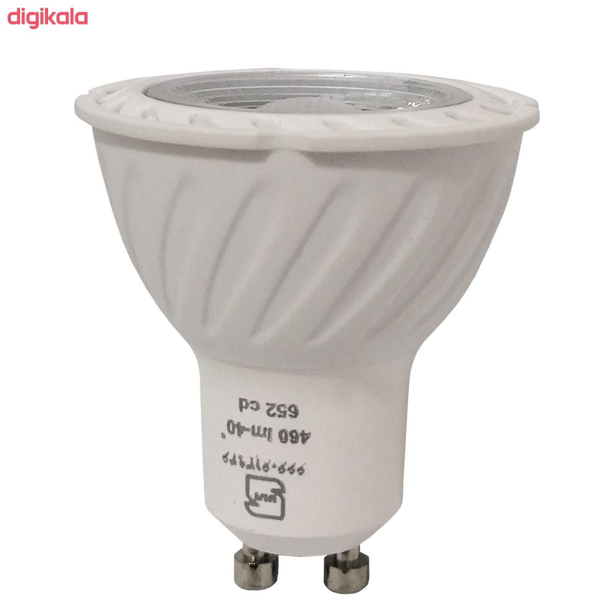 لامپ هالوژن ال ای دی 6 وات نور افشان مدل NA610 پایه GU10 بسته 3 عددی