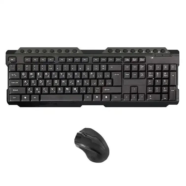 کیبورد و ماوس بی سیم مدل 5MH