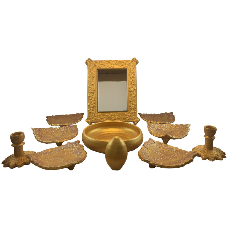مجموعه ظروف هفت سین 11 پارچه کد FN-06