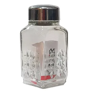 نمک پاش الماس کاران مدل شطرنجی کد 80015 بسته 6 عددی