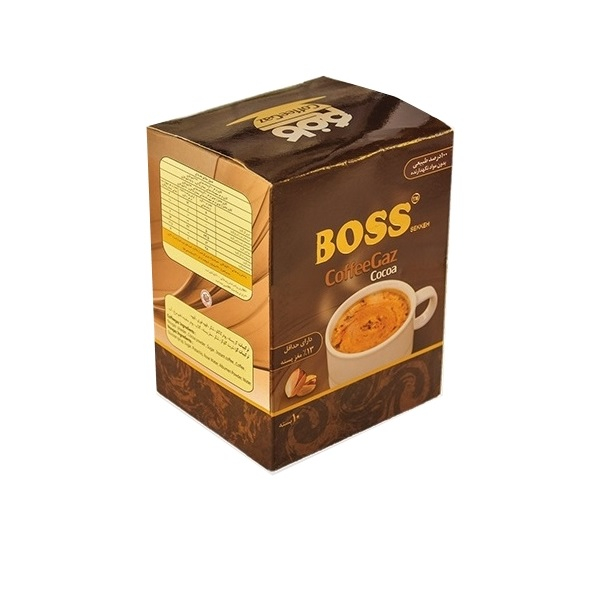 کافی گز شکلاتی باس بسته 10 عددی
