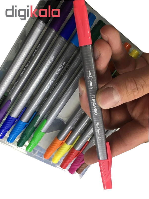 روان نویس پیکاسو مدل Brush Marker Fine Liner