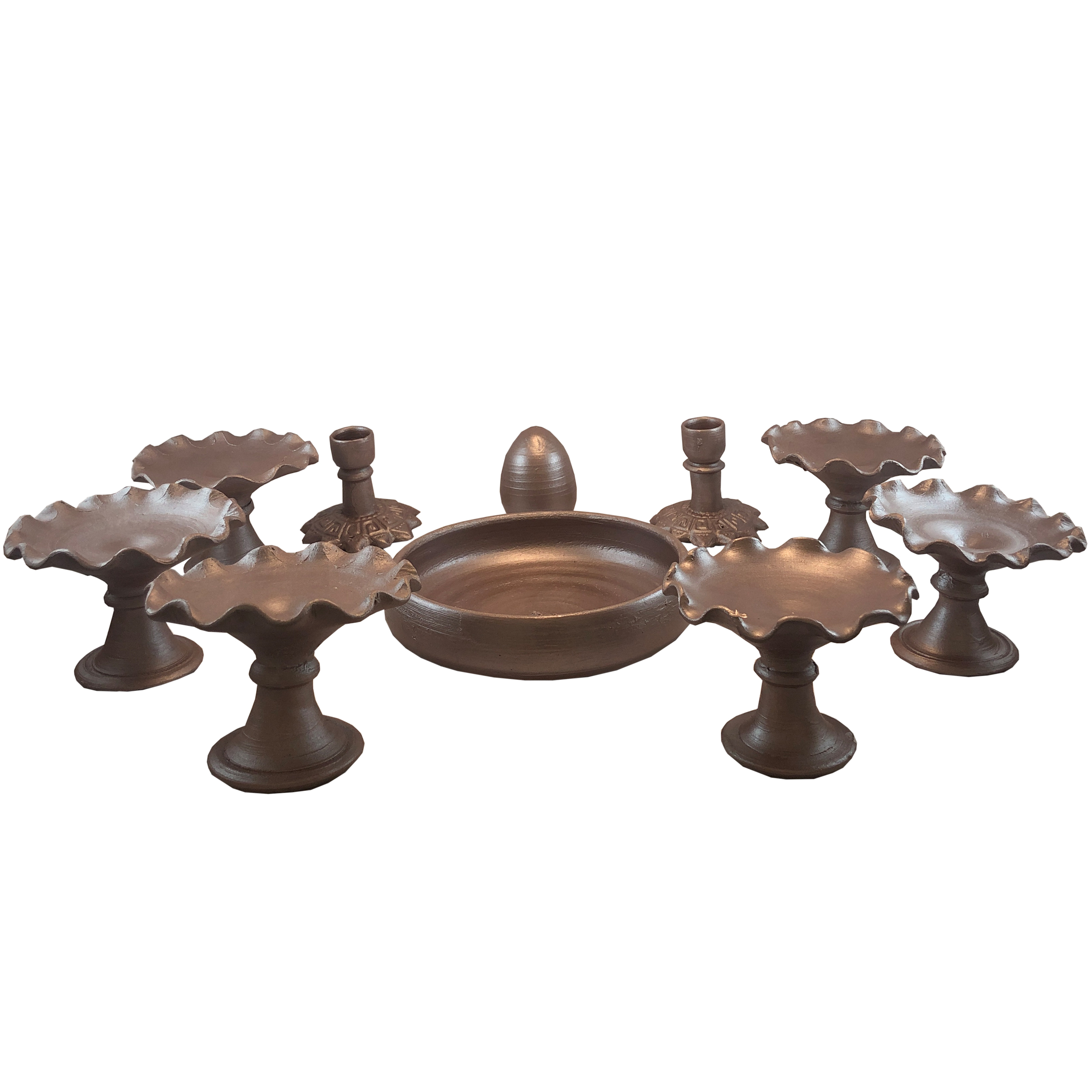  مجموعه ظروف هفت سین 11 پارچه کد FN-07