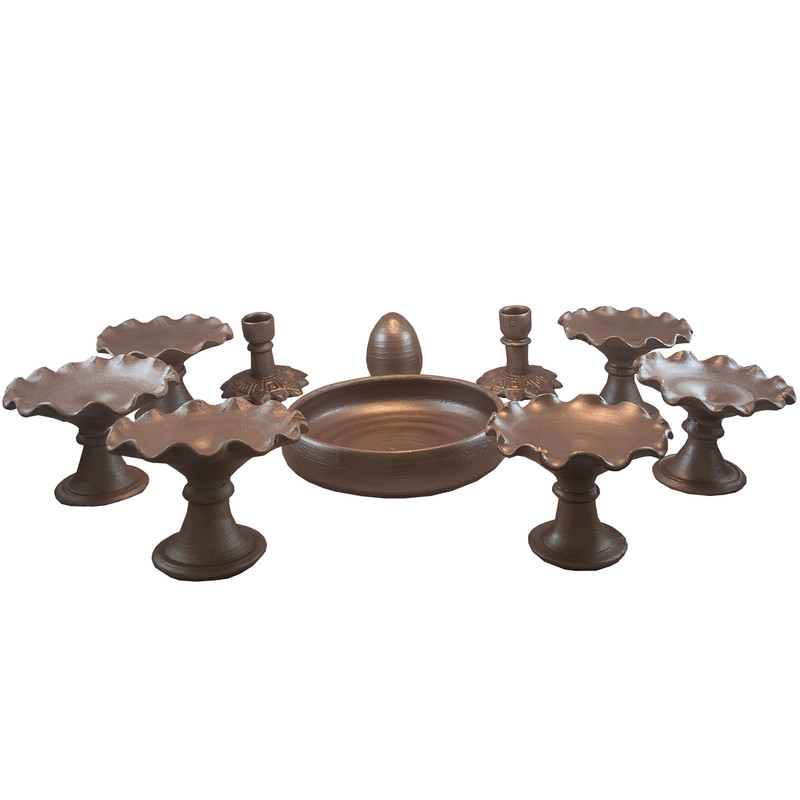  مجموعه ظروف هفت سین 11 پارچه کد FN-07
