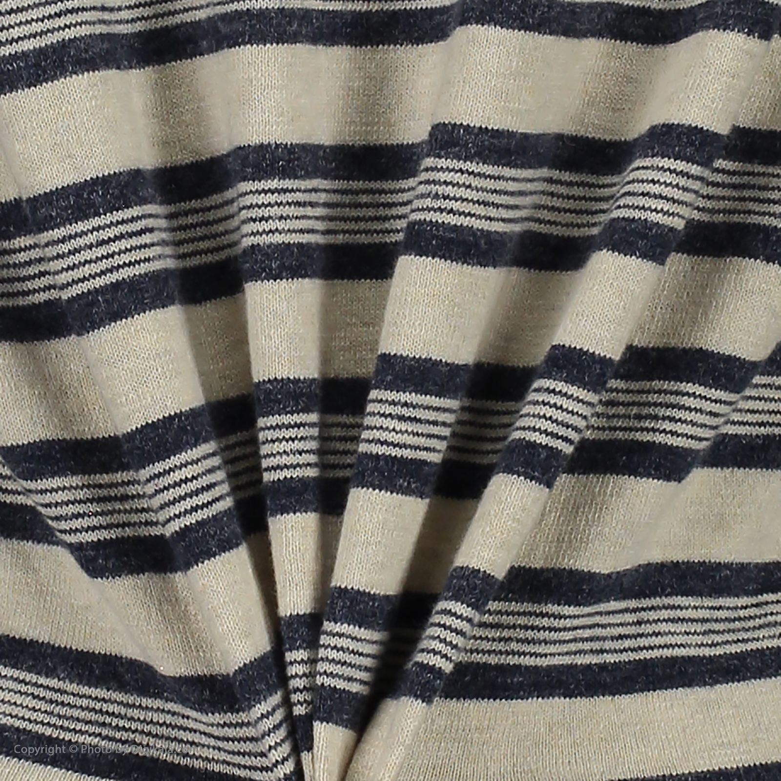 پلیور مردانه او وی اس مدل 000175688-BLUE-STRIPED WHITE -  - 5