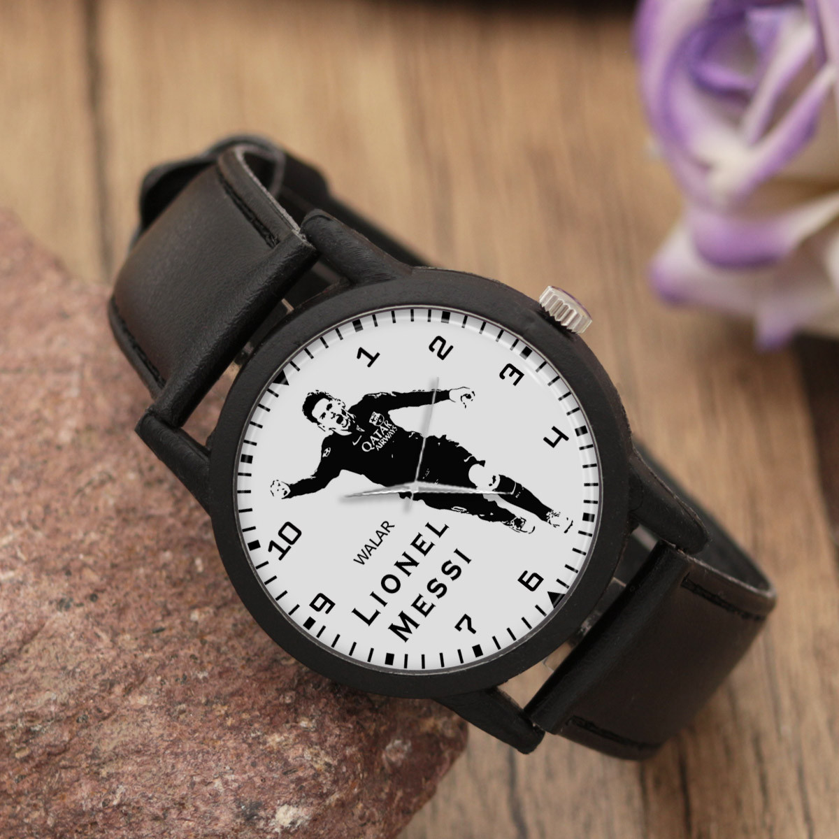 ساعت مچی عقربه ای مردانه والار طرح لیونل مسی کد LF2183 ساعت مچی عقربه ای مردانه والار طرح لیونل مسی کد LF2183