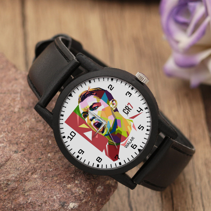 ساعت مچی عقربه ای والار طرح کریستیانو رونالدو کد LF2191